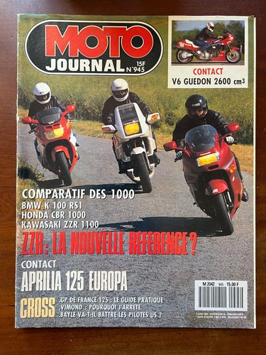 Moto journal 945 du - journal, n°945