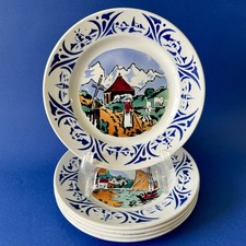 5 Assiettes à dessert