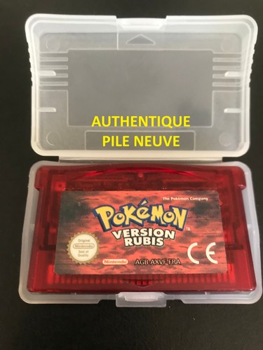 Pokemon version rubis game - version, boy