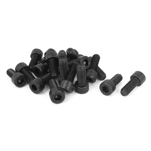 20pcs m8x20mm acier - acier, allié