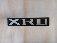 logo monogramme emblème adhésif - XRD - PEUGEOT - 126 X 24 mm