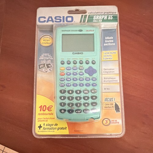 Casio graph calculatrice - casio,