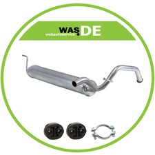 pot d'échappement silencieux pour Citroen C1 Peugeot 107 Toyota Aygo 1.0