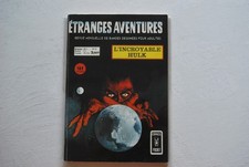 ETRANGES AVENTURES 34 L'Incroyable Hulk Marvel Arédit Comics Pocket 1974 TBE+