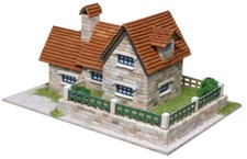 Miniature De Modélisme Kit De Montage Jeu CHALET Jouet À Construire