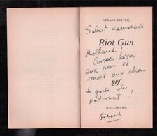 G. DELTEIL . RIOT GUN .  SERIE