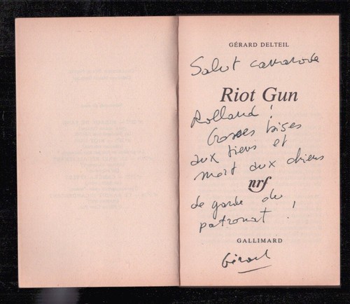 Delteil riot gun serie - .,