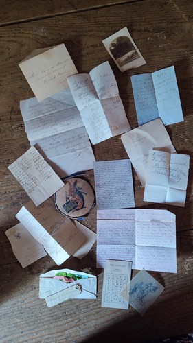 Lot papiers anciens - lot,