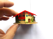 Décor Maquette Faller Maison Chalet Montagne Multiples Fenêtres Escalier Appenti