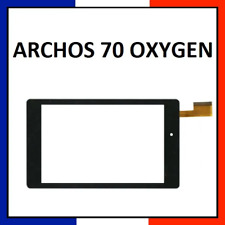 VITRE TACTILE TABLETTE ARCHOS 70 OXYGEN AC70OX HXD-0786 ORIGINAL AVEC LOGO 
