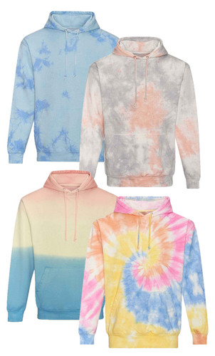 Sweat capuche tie dye - À,