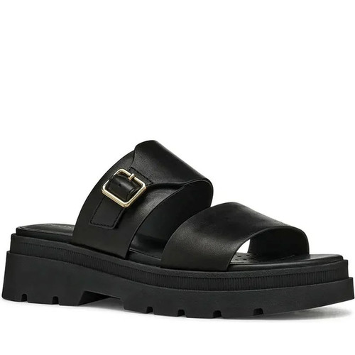 Geox slippers black - geox,