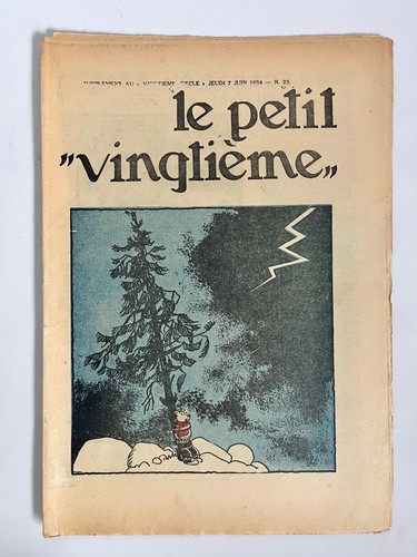 Herge petit vingtieme - herge,