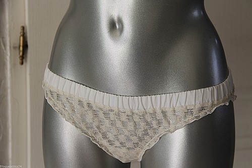 Panty culotte dentelle ecru - culotte,
