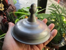 A sauver Gros Couvercle Etain idéal Création Poterie Pot Bocal Verrerie Pichet