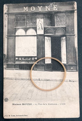 Old postcard lyon maison - 69,