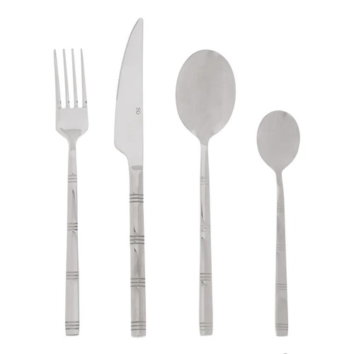 Ménagère inox pièces - 24,