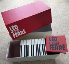Coffret LEO FERRE  (16 CD + livret + cales métal) - Intégrale LEO CHANTE FERRE