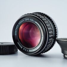 Ex Smc Pentax M 50mm F/1.4 Standard Mf Objectif pour K Support W/ Capuche De