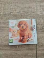 NINTENDOGS + CATS CANICHE TOY JEU CONSOLE NINTENDO 3DS AVEC NOTICE CODE VIP EUR