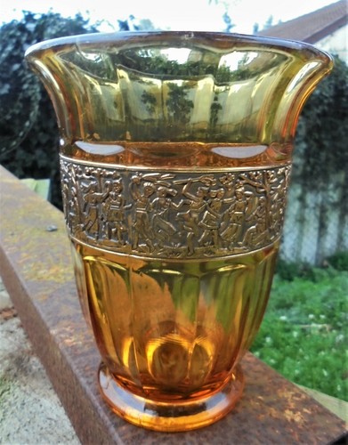 Vase walther jaune - vase,