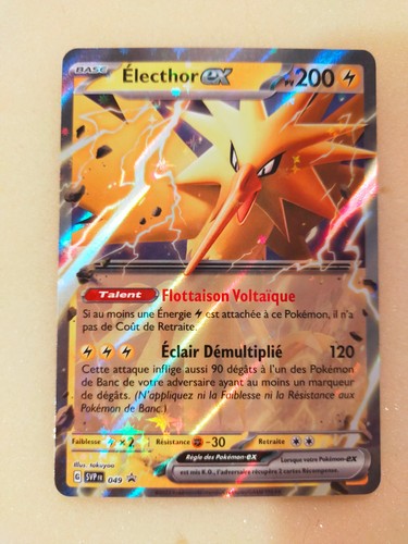 Carte pokémon electhor svp - pokémon, ex