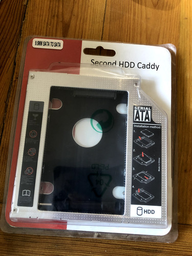 Second hdd caddy rack - second,