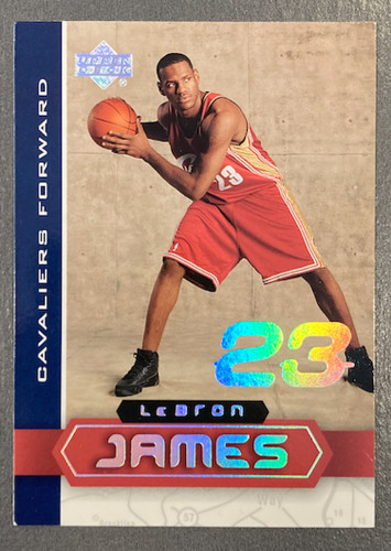 2003 lebron james upper deck - james,