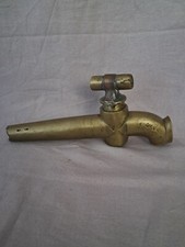 Ancien robinet en bronze  ou laiton pour fontaine, tonneau ou fût
