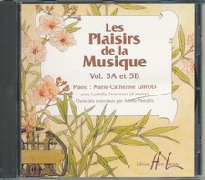 CD Les Plaisirs de la Musique Vol. 5A et 5B Piano : M-C. Girod