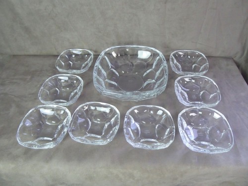 Service dessert en - service, cristal