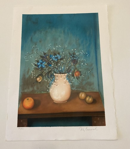 Lithographie numérotée - lithographie, et