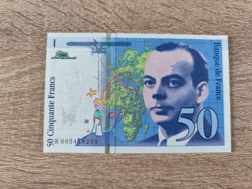 Billet francs saint exupery - billet,