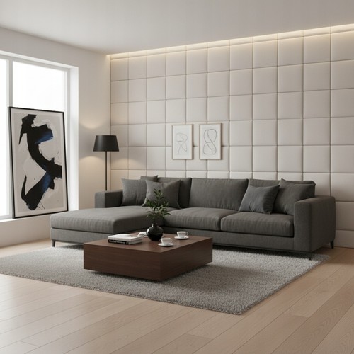 Panneau rembourré coussin