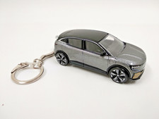 Porte clé Renault Megane E-Tech grise toit noir en métal,neuf, idée cadeau sympa