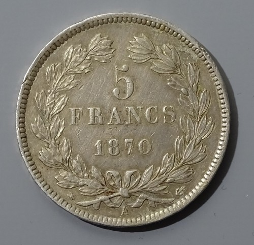 Francs 1870 oudiné - a,