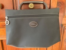 Longchamp sac sacoche grise  état neuf