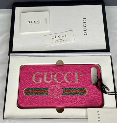 Bnwt gucci webby logo - logo, pink