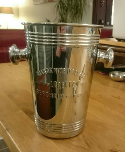 Seau vin alsace chromé - d'alsace,