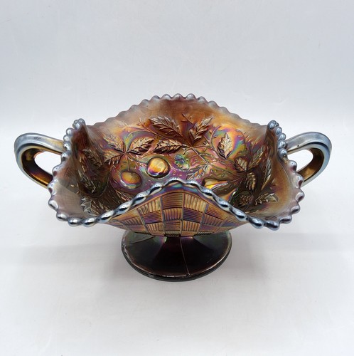 Coupe verre moulé violet - en,
