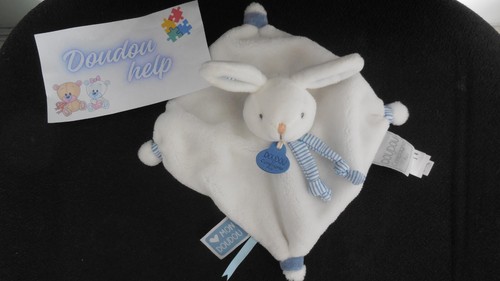 Doudou compagnie lapin plat - et,