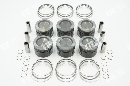 Vr6 piston segments - piston, 2.9l
