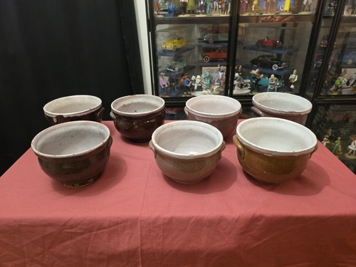 Lot terrines anciennes en - 7,
