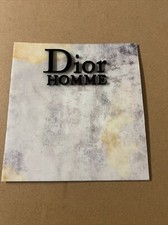 publicite aimante parfum Dior homme