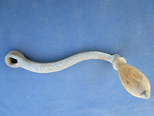 Manivelle machine appareil poignée bois KOSMOS fonte trou triangulaire 