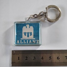 porte clé vintage lenticular VISIOMATIC VARI-VUE – Assurance ALLIANZ [B]