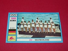 N°202 DEUTSCHLAND 1960 PANINI OLYMPIA 1896 - 1972 JEUX OLYMPIQUES OLYMPIC GAMES