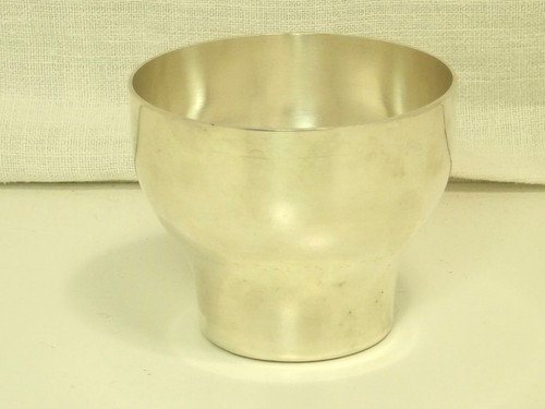 Timbale métal argenté - timbale, en