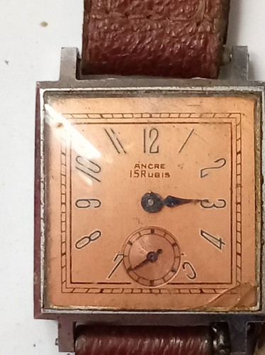 Montre ancre rubis ancienne - montre, 15