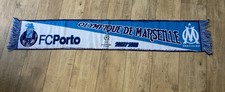 Ancienne écharpe football vintage Marseille OM CHAMPIONS LEAGUE 2007 No Maillot